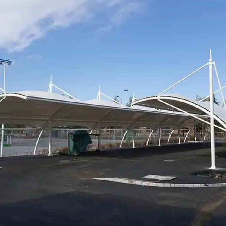 玉门市膜结构电动车棚