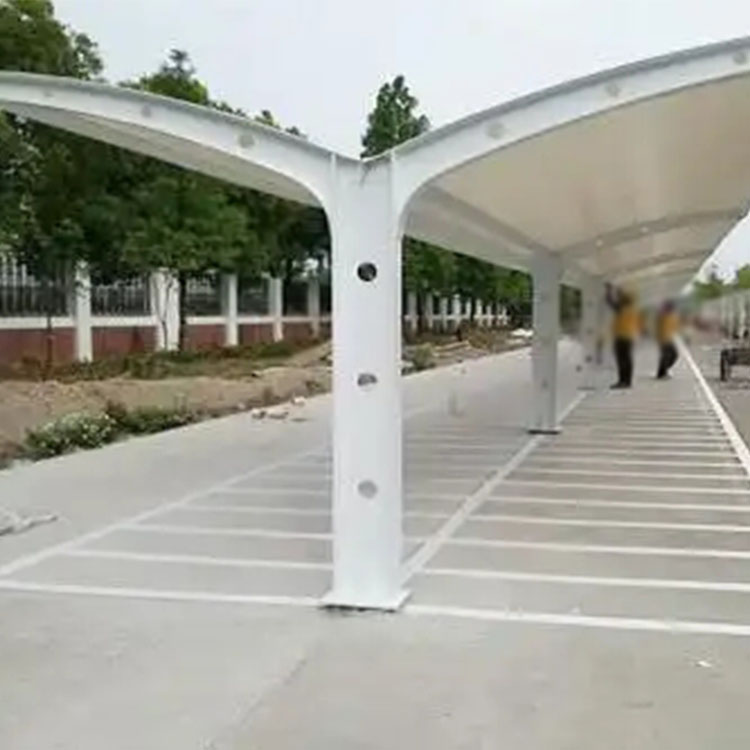 玉门市膜结构电动车棚