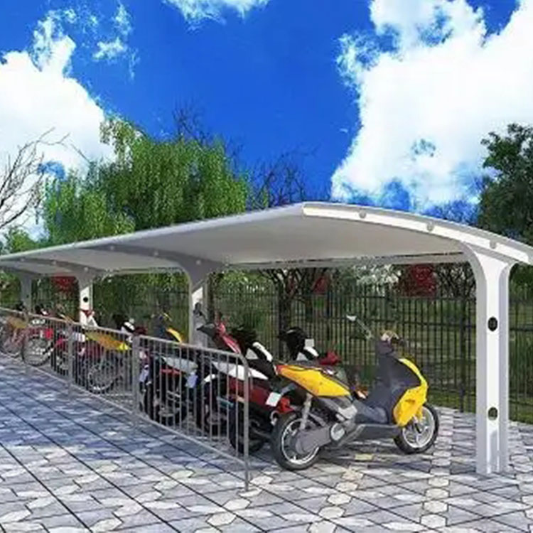 玉门市膜结构电动车棚